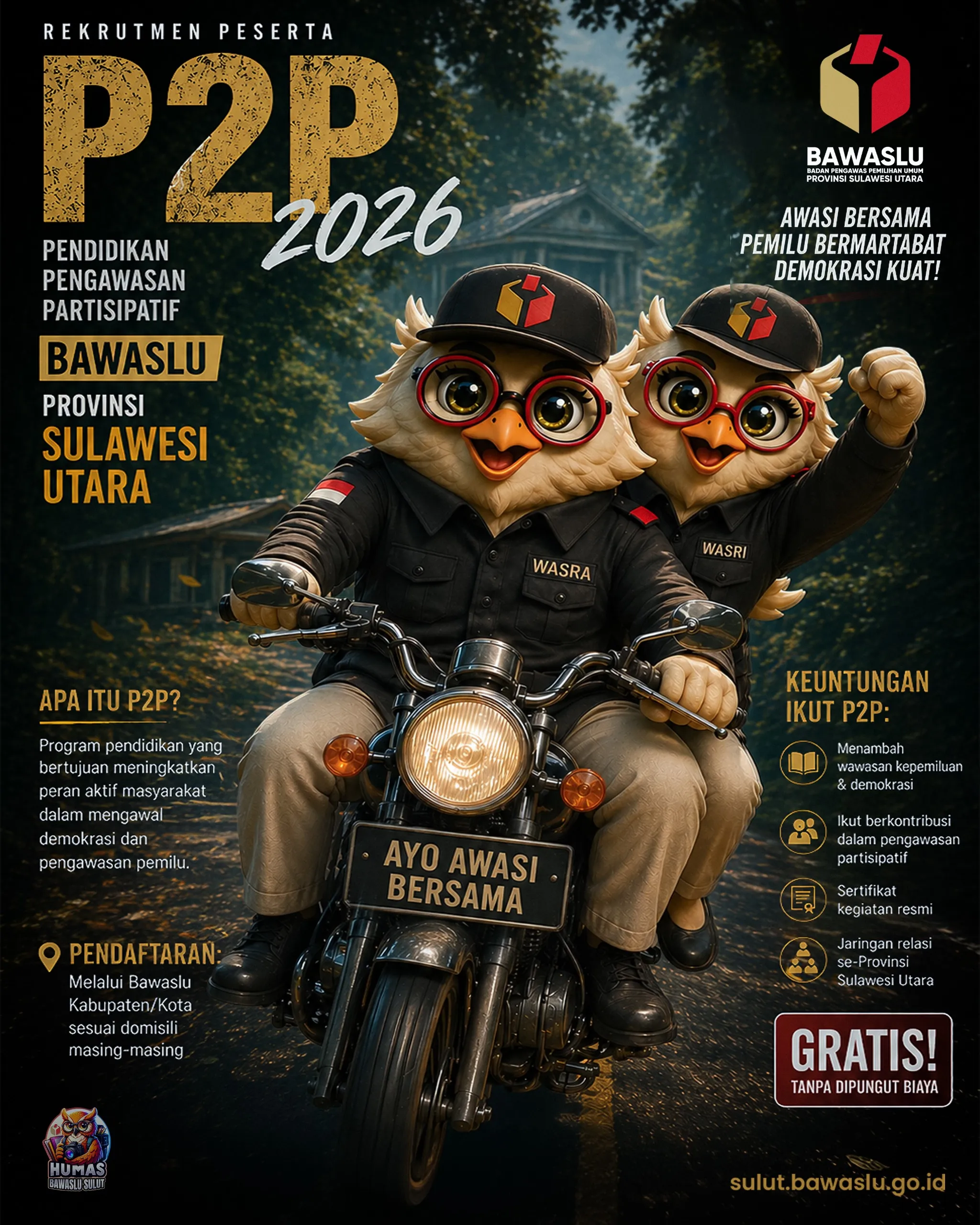 Humas Bawaslu Sulut