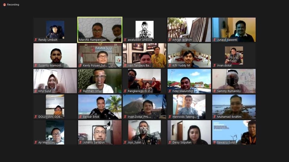 Kenly Instruksikan Jajaran Bawaslu Sulut Pelototi Daftar Pemilih