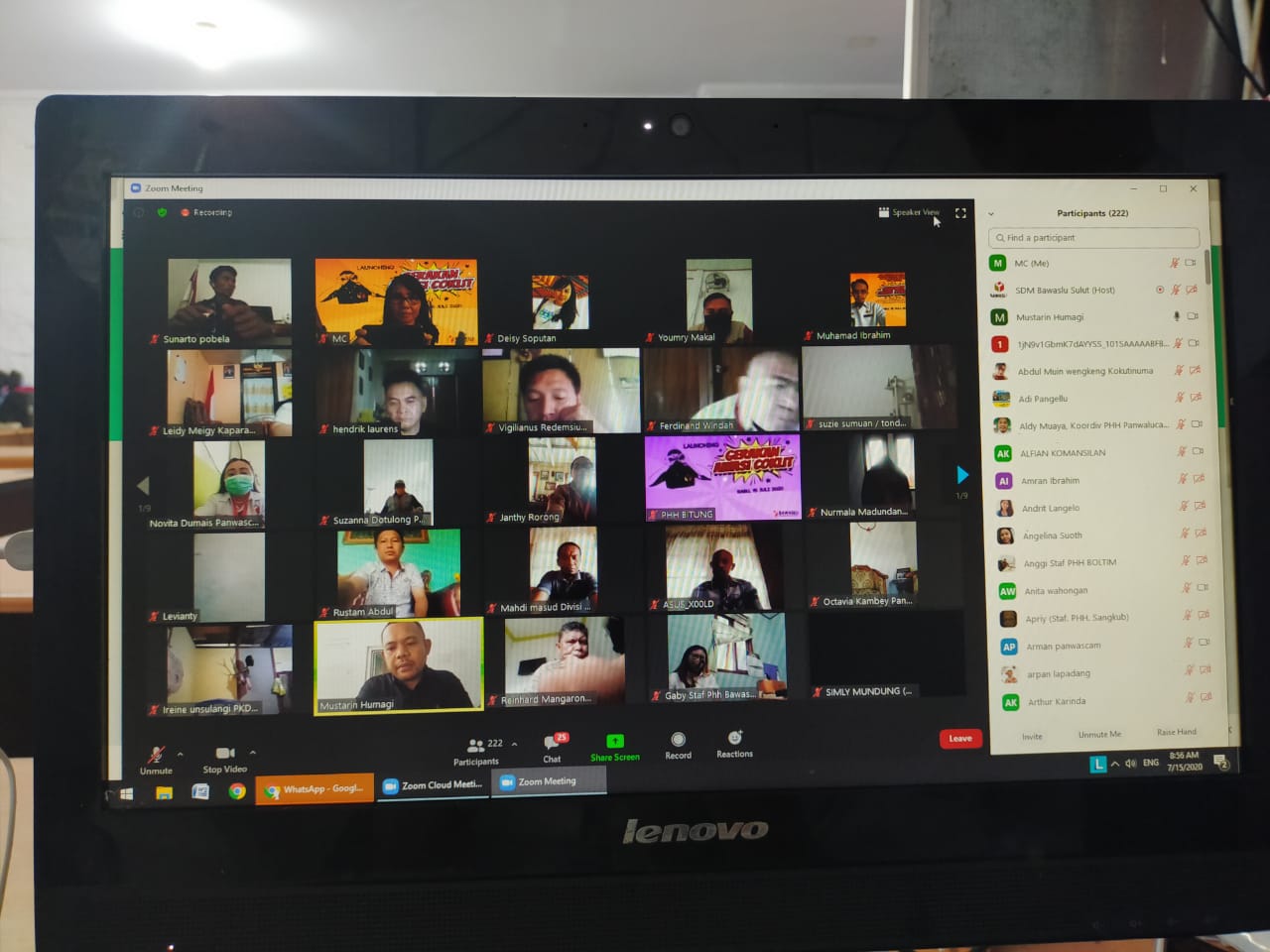 Bawaslu Sulut Kumpul Panwascam Konsolidasikan Pengawasan Data Pemilih