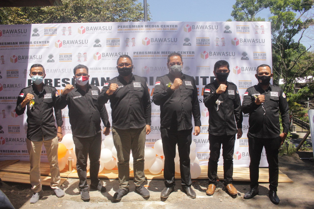 Perdana se-Indonesia, Bawaslu Sulut miliki Call Center dan SMS Get Away (081143300300)