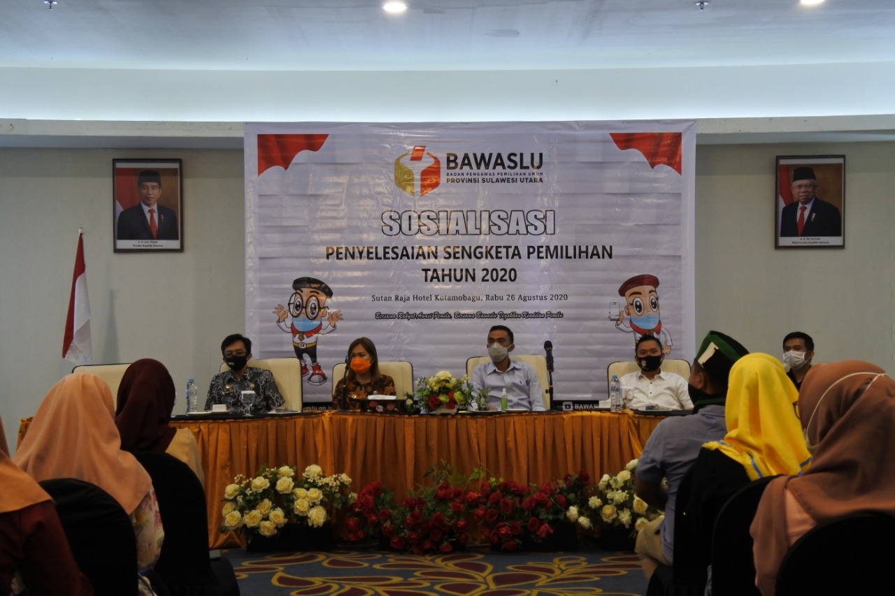 Kordiv Penyelesaian Sengketa Bawaslu Sulut Gelar Sosialisasi di Kotamobagu