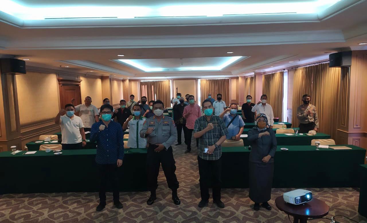 Bawaslu Sulut Gelar Rakor Pengawasan Persiapan Penetapan Pasangan Cagub dan Cawagub