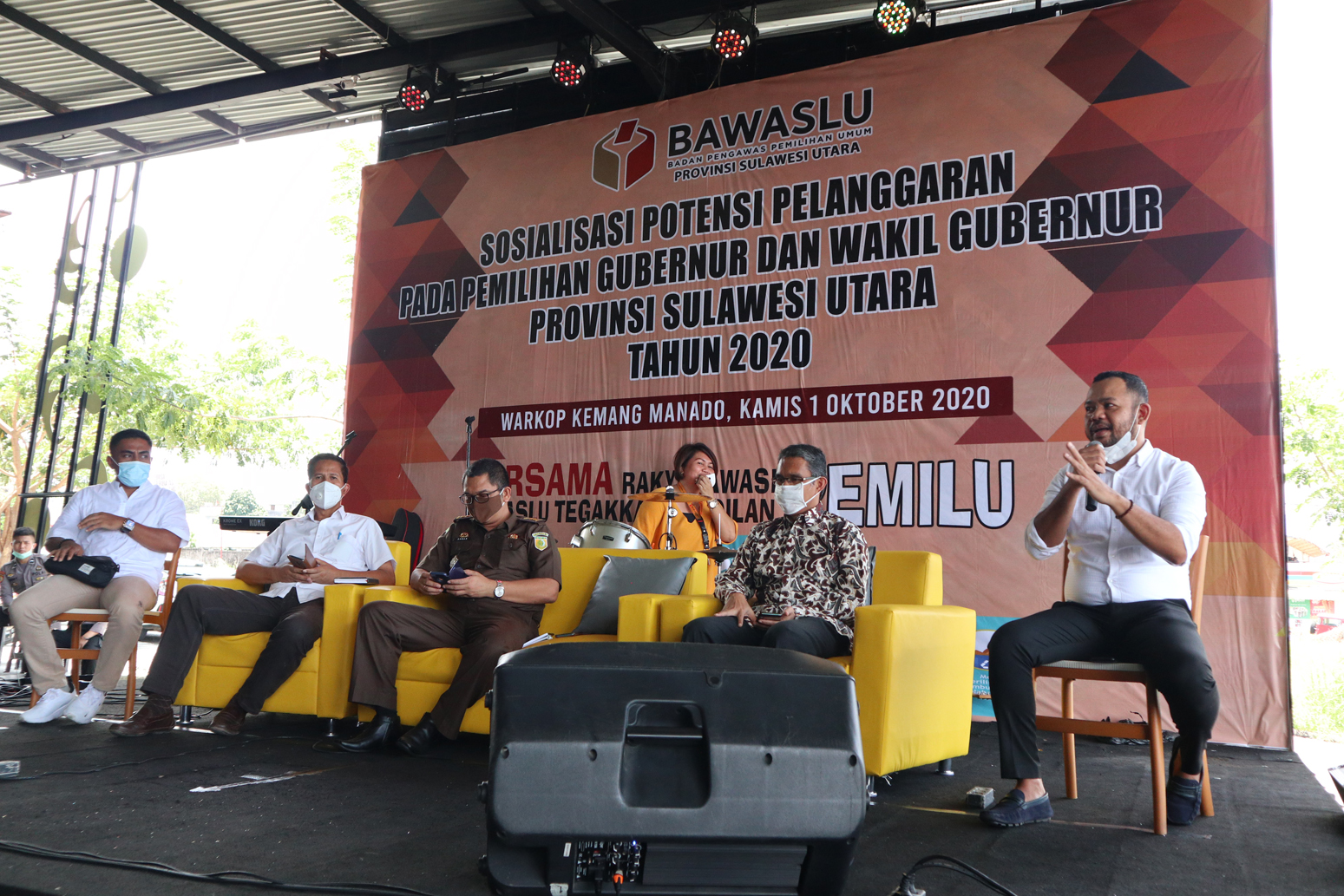  Bawaslu Sulut Kembali Gelar Kegiatan Sosialisasi Potensi Pelanggaran Pemilihan Gubernur  Dan Wakil Gubernur Tahun 2020