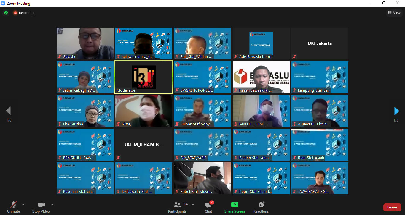 Pengenalan Konsep E-PPID Terintegrasi
