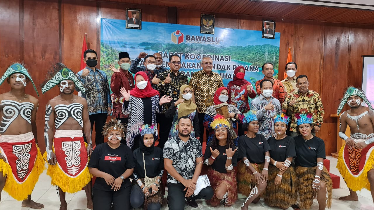 Mustarin Humagi Menghadiri Rapat Koordinasi Desain Penegakan Tindak Pidana Pemilu dan Pemilihan.