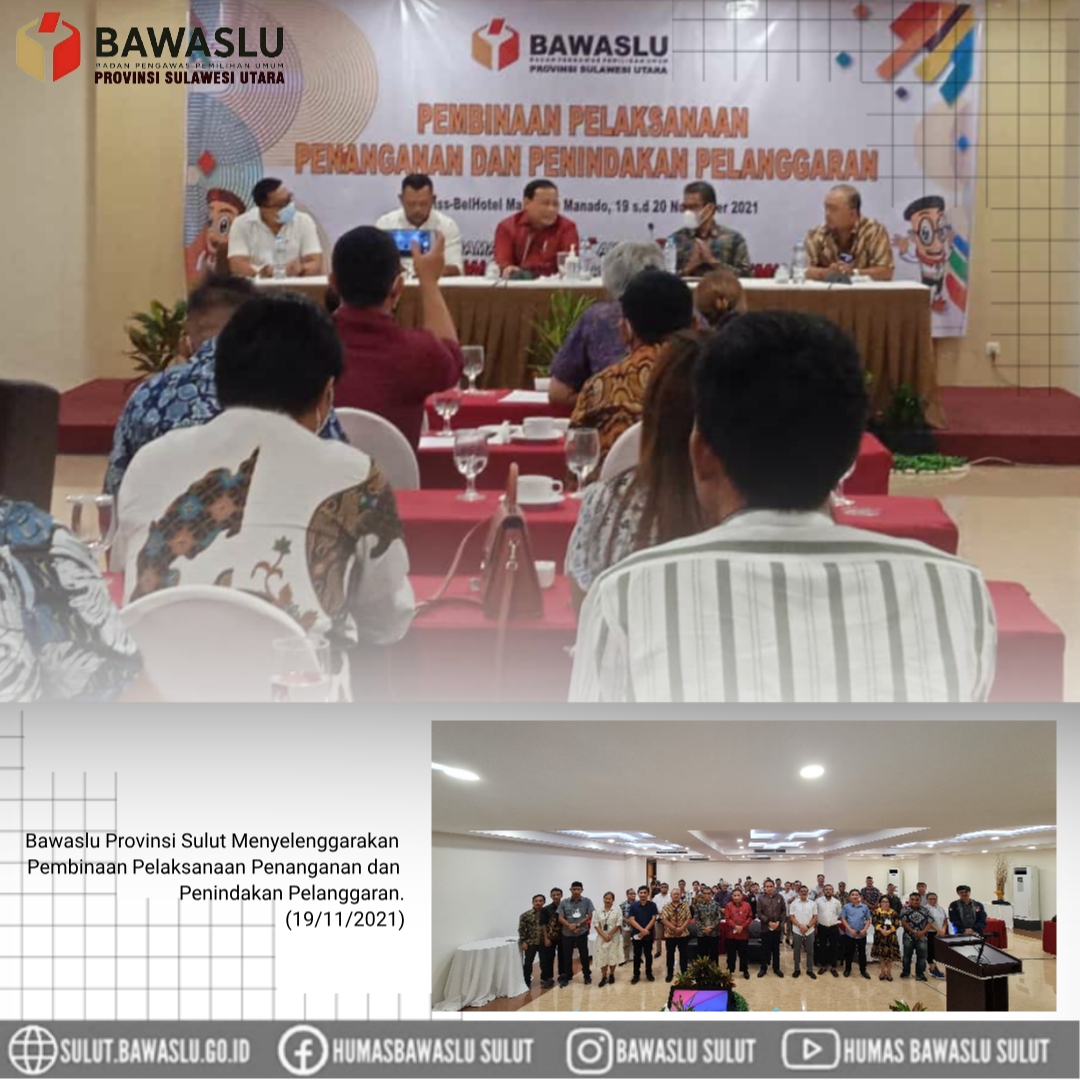 Pembinaan Pelaksanaan Penanganan dan Penindakan Pelanggaran