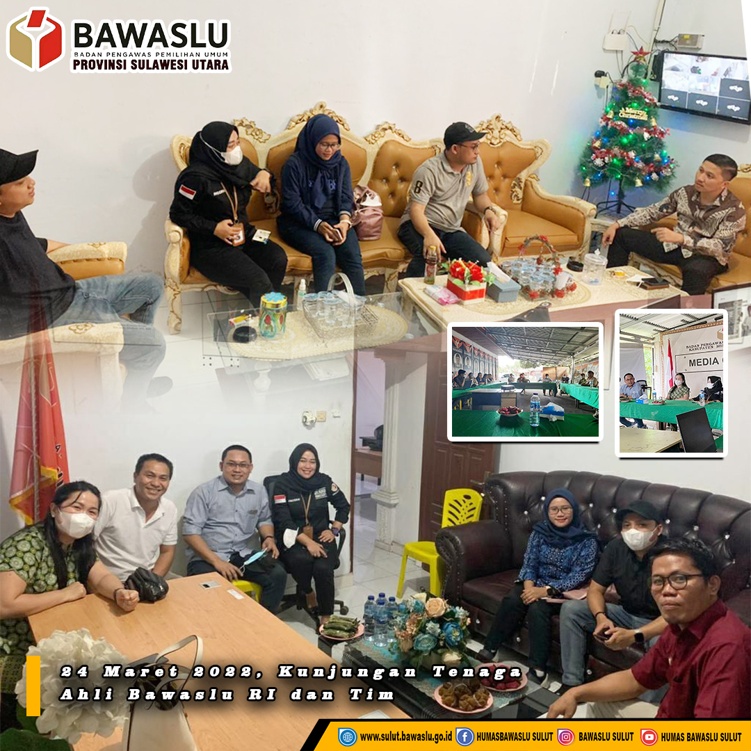 Kunjungan TA Bawaslu RI Pak Hery Dan Tim pengawasan Bawaslu RI
