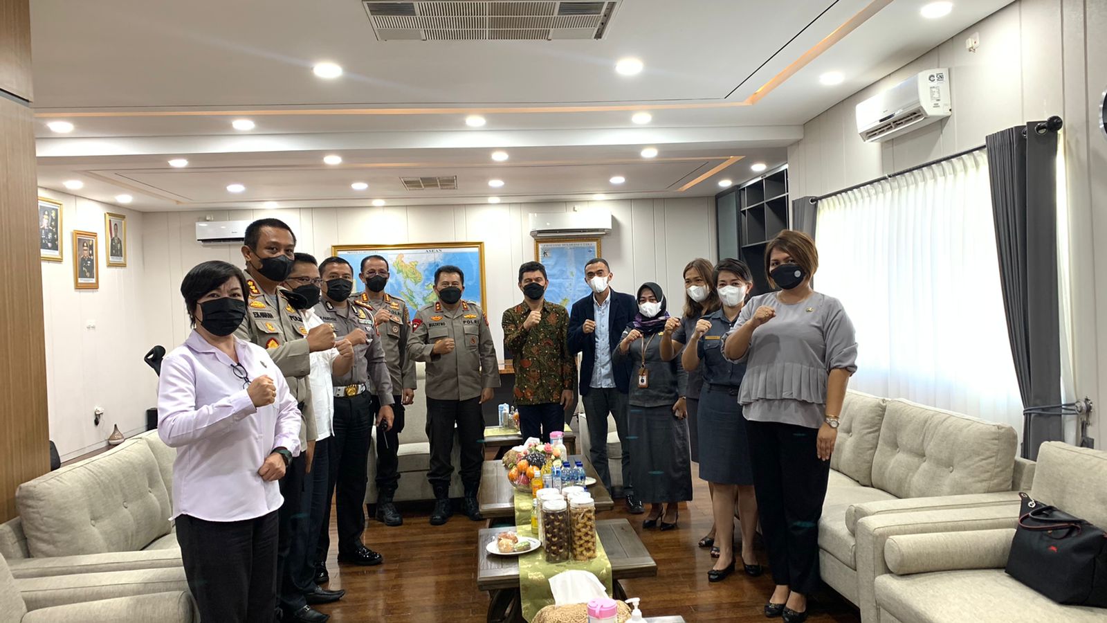 Perkuat Kerjasama Antar Lembaga, Bawaslu Sulut Melaksanakan Kunjungan Kerja ke POLDA Sulawesi Utara