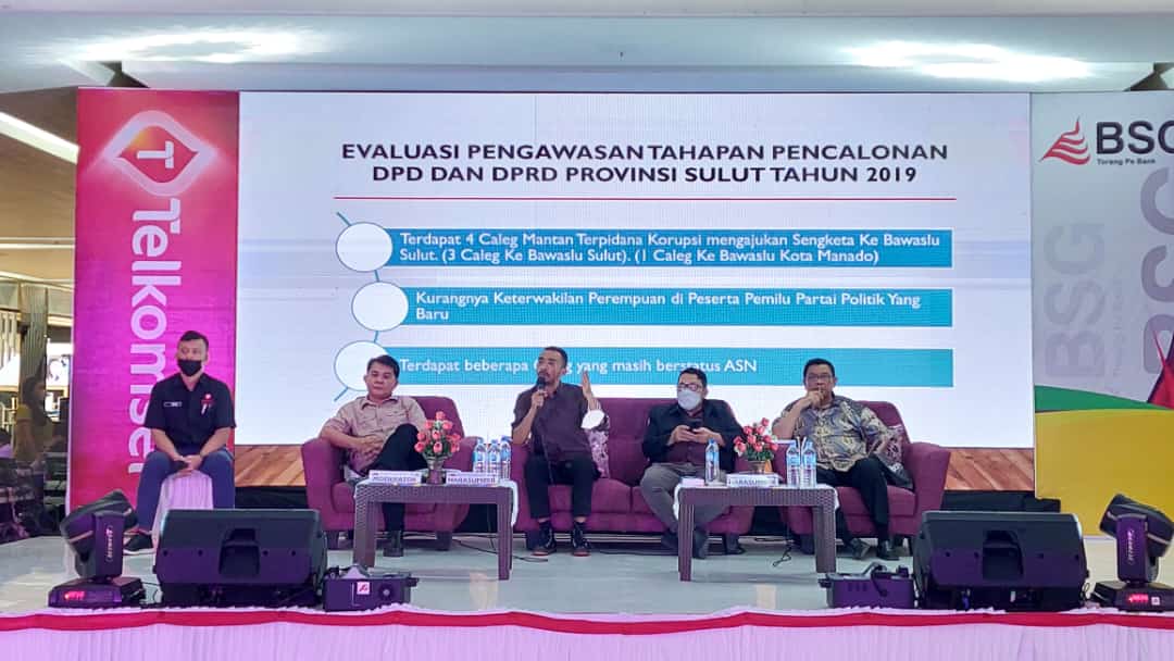 Anggota Bawaslu Sulut Menjadi Narasumber dalam Kegiatan Legislative Expo 2022 - SULUTGO