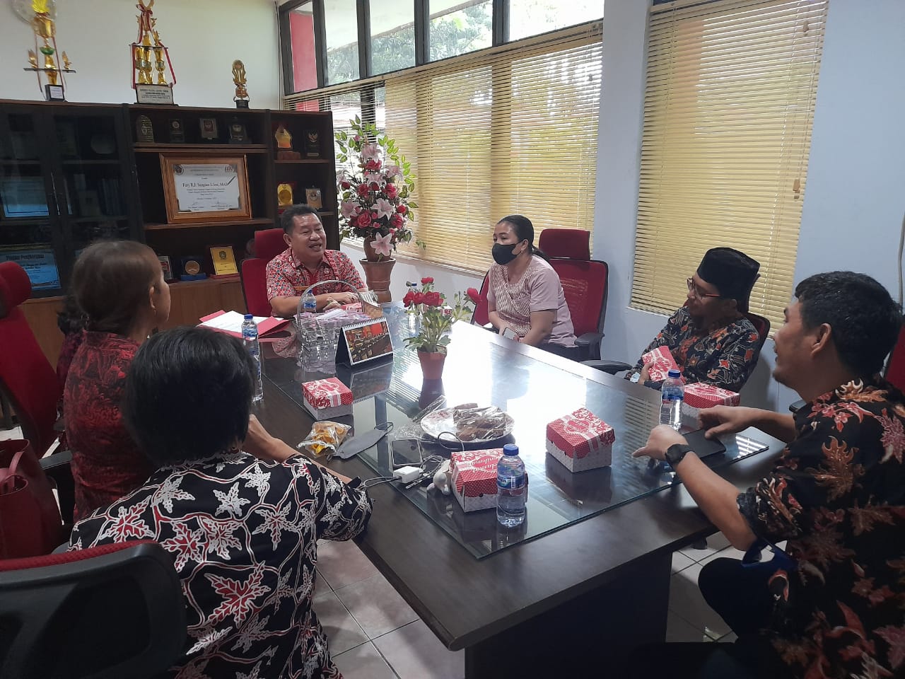 Gagasan GERAK SIMASTER Bawaslu Sulut Mendapatkan Apresiasi Badan Kesbangpol Sulut