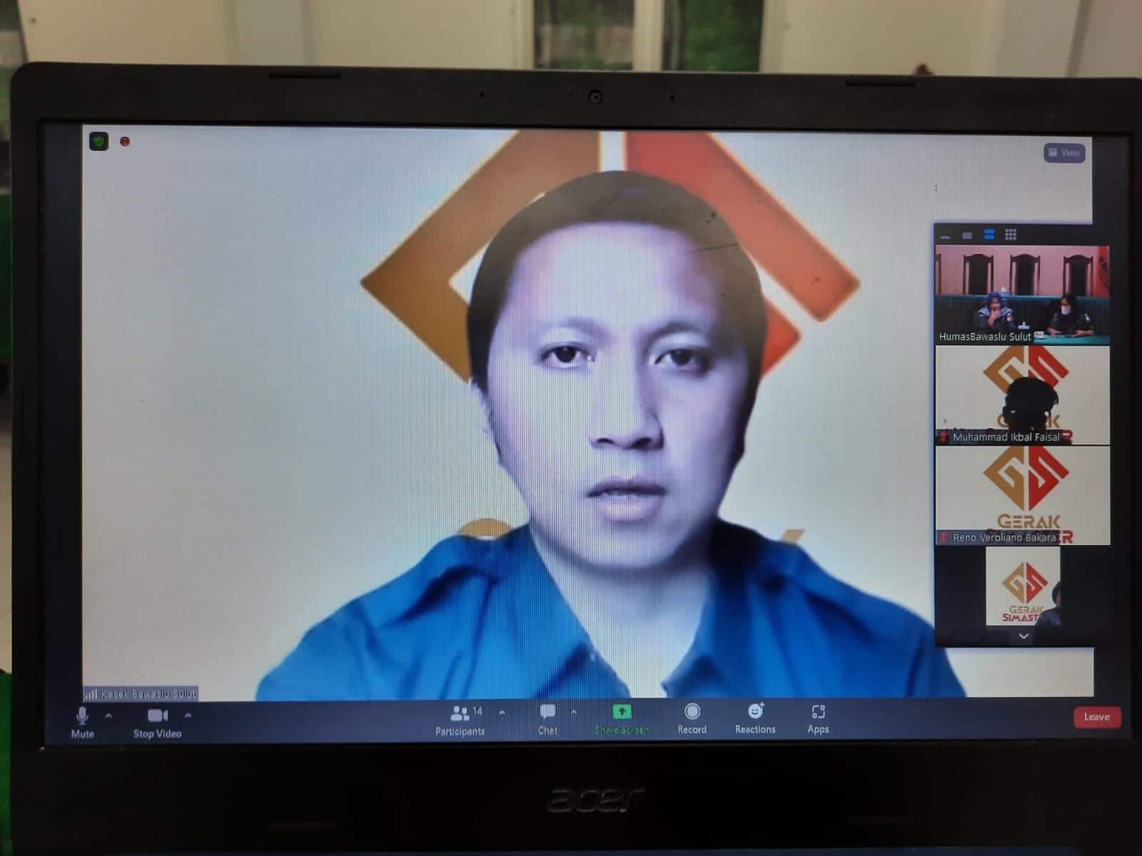 Kasek Bawaslu Sulut Pimpin Sosialisasi Implementasi GERAK SIMASTER