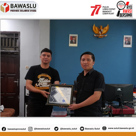 Kepala Sekretariat Bawaslu Sulut Menjadi Narasumber dalam Democracy Class DPD GAMKI SULUT 