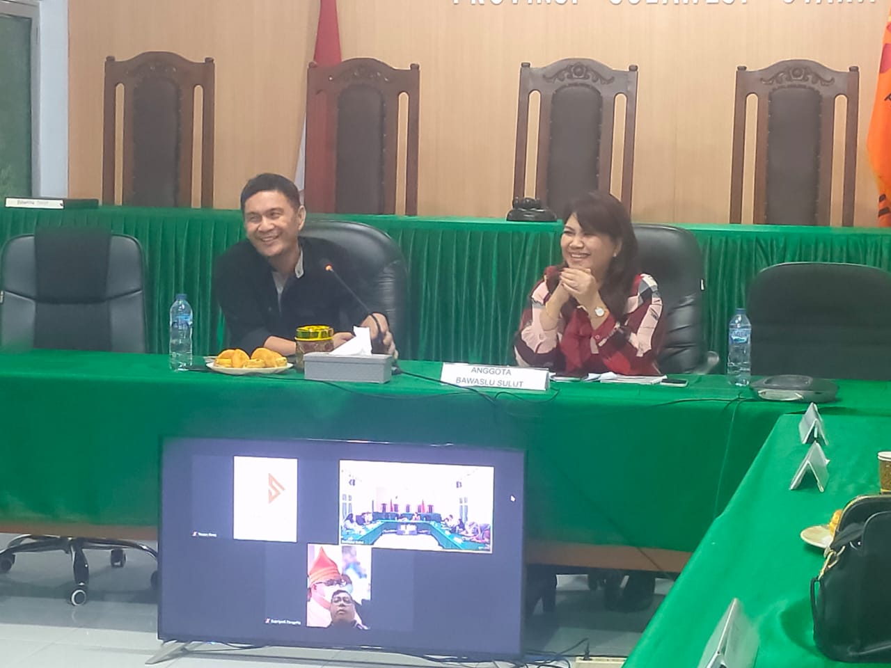  Bawaslu Provinsi Sulawesi Utara mengadakan RDK dengan 15 Koordinator Divisi SDM Kabupaten/Kota terkait pendataan kondisi jaringan internet yang ada di tiap wilayah Bawaslu Kabupaten/Kota.