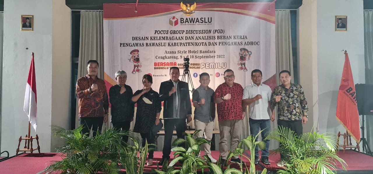 Bawaslu Sulawesi Utara Mengikuti Kegiatan Focus Group Discussion (FGD) 