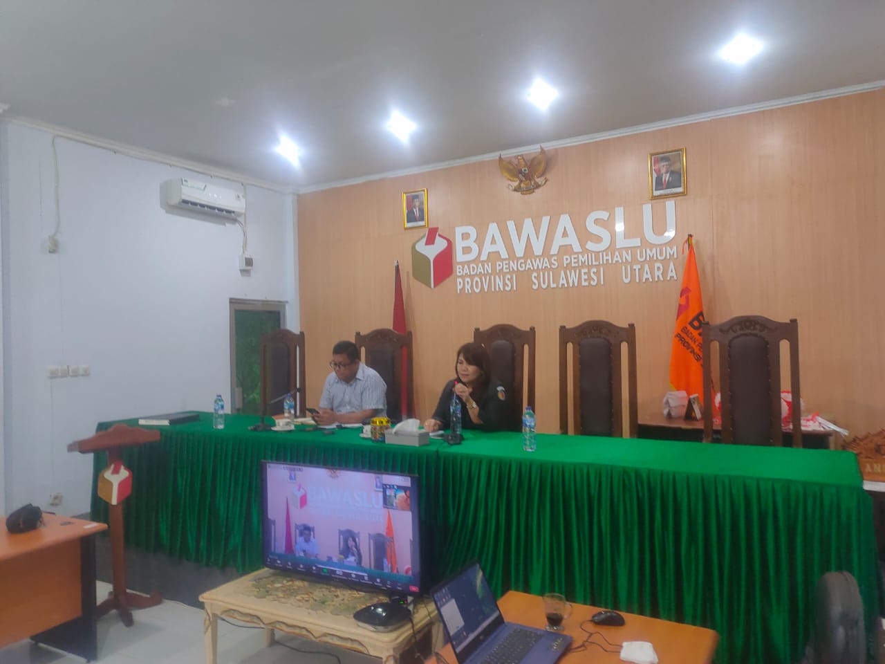 Bawaslu Sulut melaksanakan Rapat Koordinasi Pembentukan Panitia Pengawas Pemilihan Umum Kecamatan