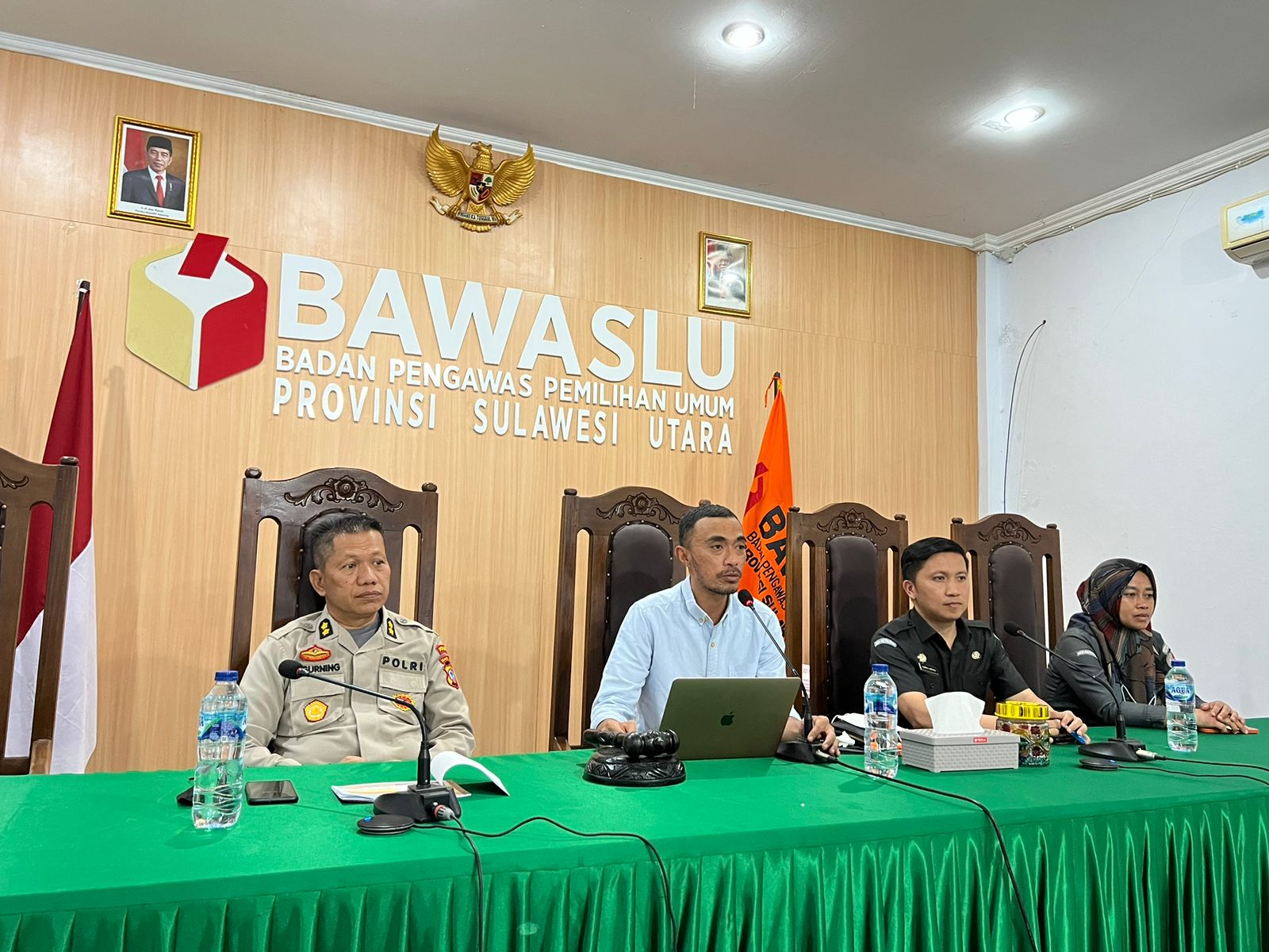 Gelar Rapat Evaluasi Pengawasan Partisipatif, Bawaslu Sulut bahas Teknis Penyusunan IKP Tahun 2024