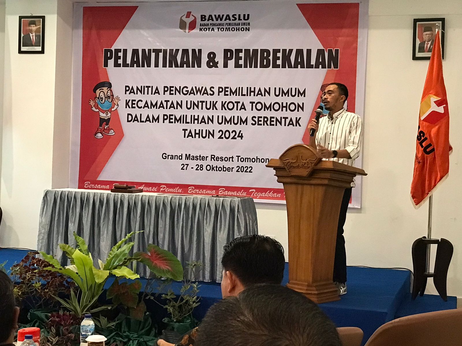 Awaluddin Umbola Ajak Jajaran Panwas Kecamatan Jaga Integritas dan Marwah Lembaga