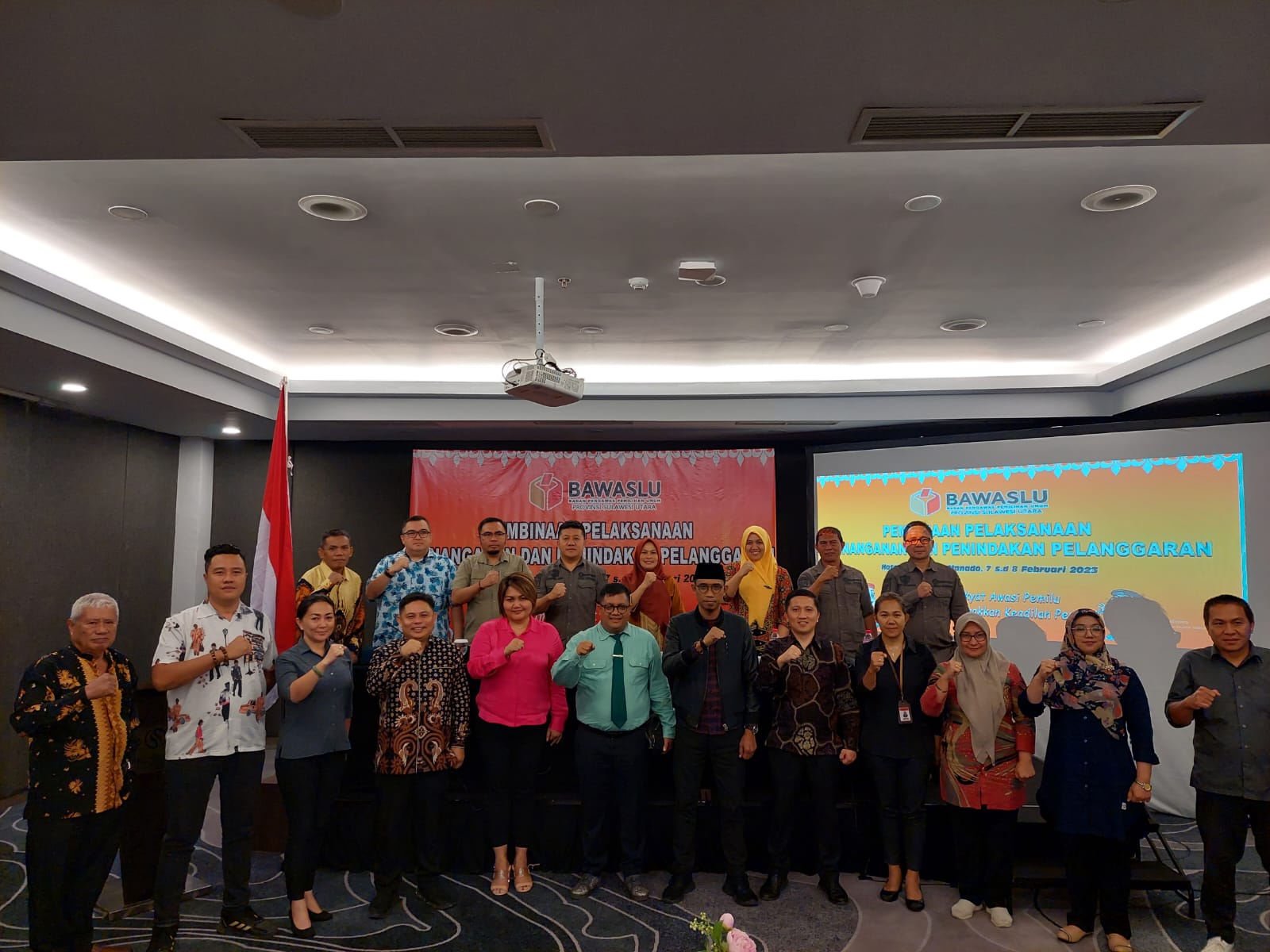 Plh. Ketua Bawaslu Sulut Supriyadi Pangellu Buka Rapat Pembinaan Pelaksanaan Penanganan dan Penindakan Pelanggaran