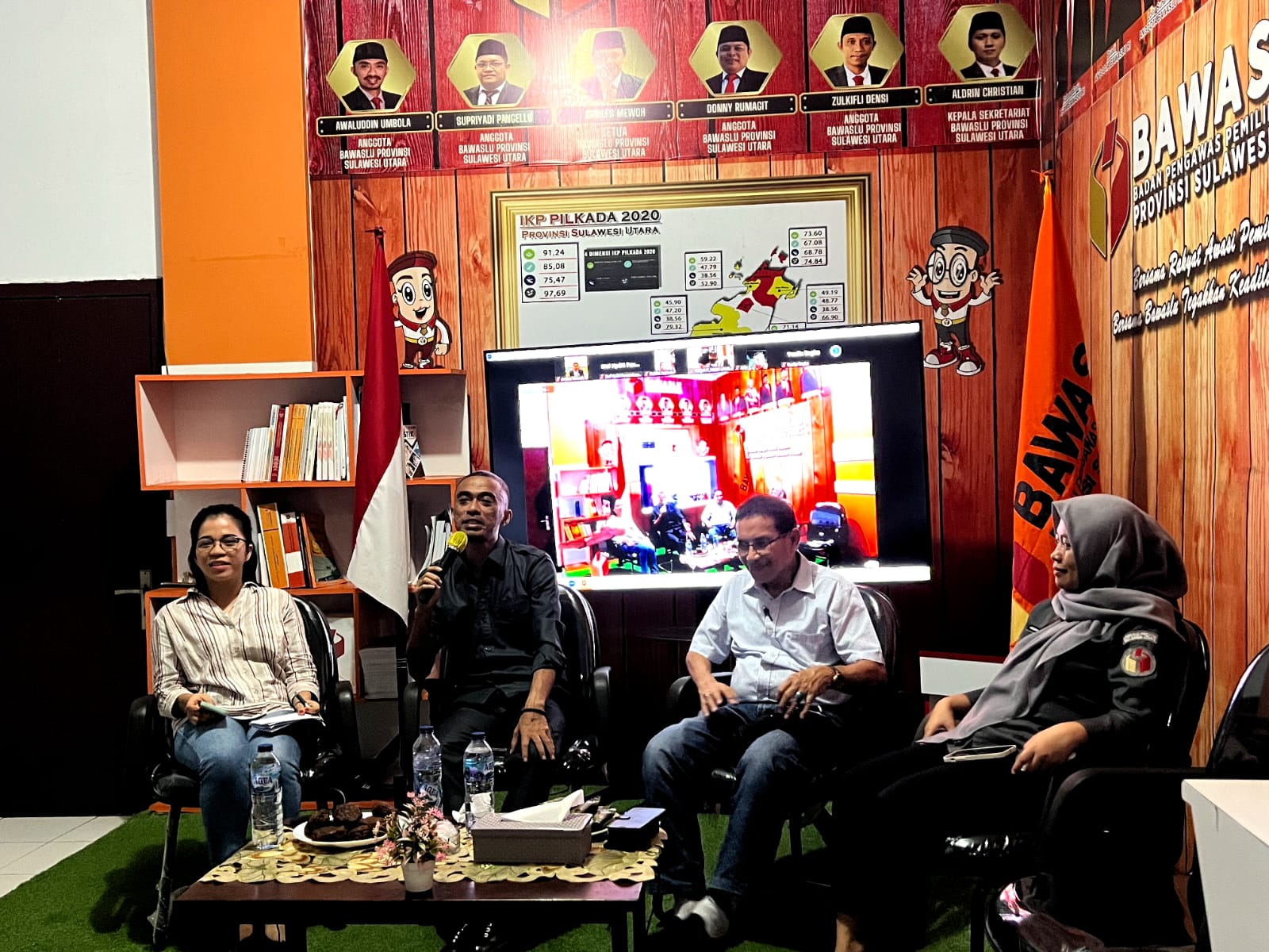 Bawaslu Sulut Gelar Dialog bertajuk Satu Tahun Menuju Pemilu Serentak Tahun 2024 dan Launching â€œJarimu Awasi Pemiluâ€ & Posko Kawal Hak Pilih