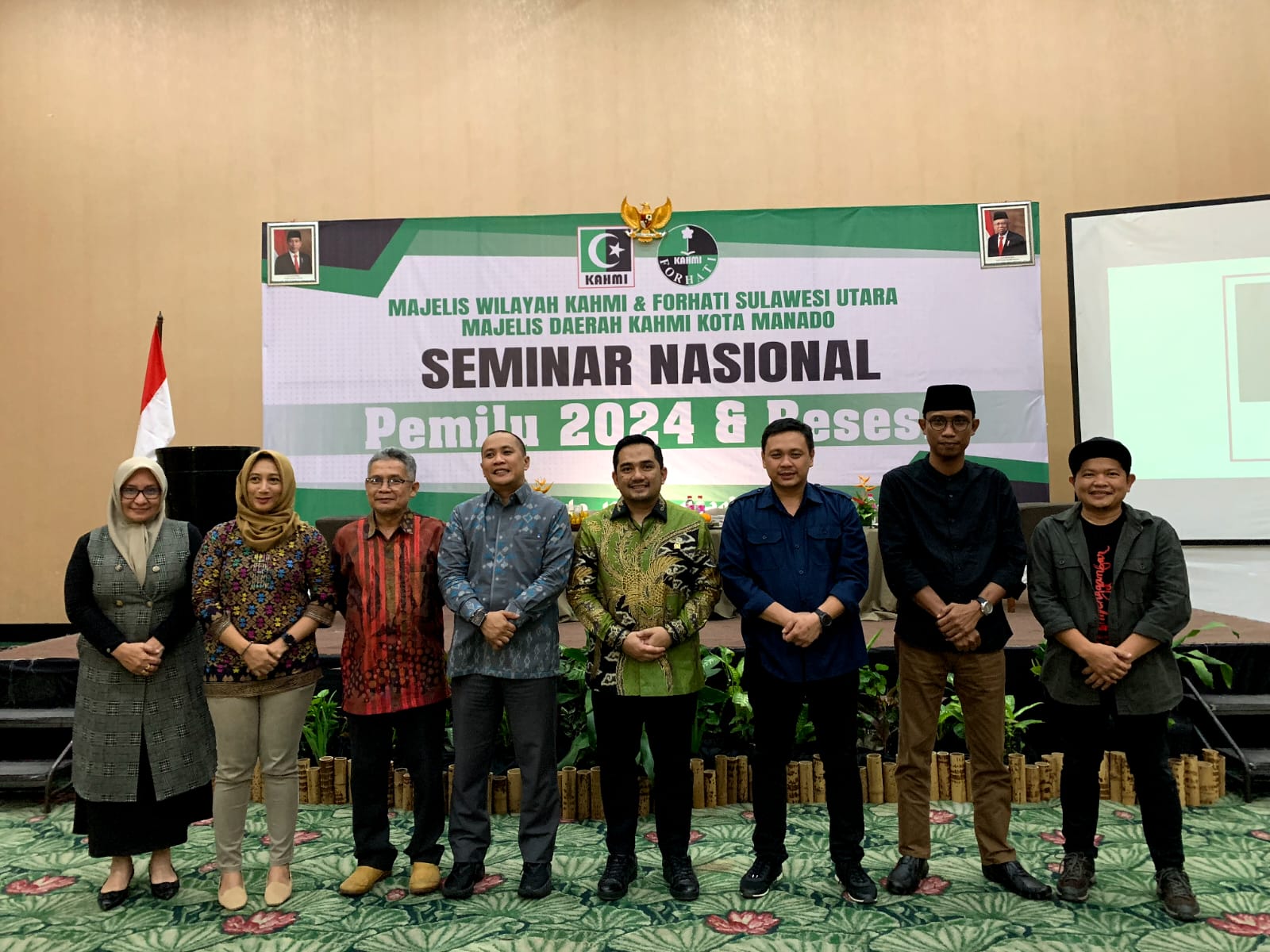 Hadiri Seminar Nasional KAHMI dan Forhati Sulut, Ardiles : Forum seperti ini baik terus dilaksanakan agar menjadi Pendidikan Politik bagi Masyarakat