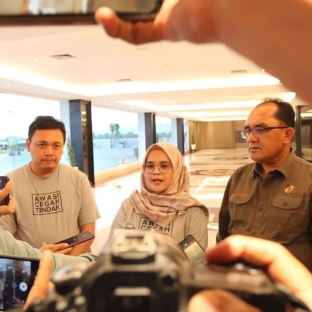 Saat buka Rakor Kelembagaan, Lolly mengajak sahabat Media bekerja seiring dan seirama bersama Bawaslu