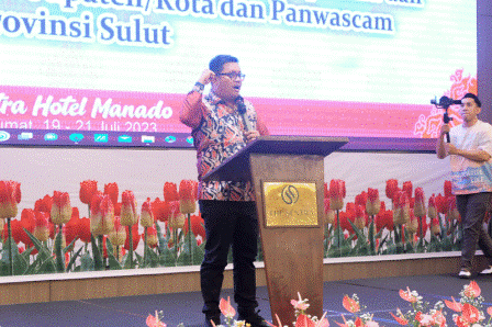 Menghadapi Pemilu 2024, Bawaslu Sulut Gelar Rakor Layanan Advokasi Hukum 