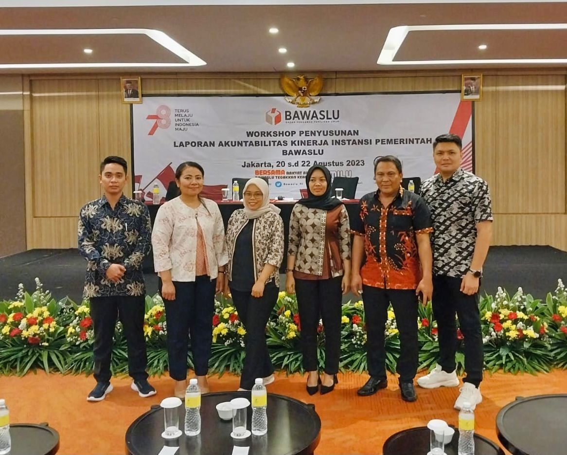 Optimalkan Capaian Kinerja, Bawaslu Sulut Ikuti Workshop Penyusunan LKIP 