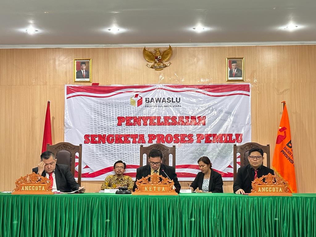 Bawaslu Sulut Perintahkan Para Pihak, Laksanakan Putusan Sidang Mediasi Sengketa