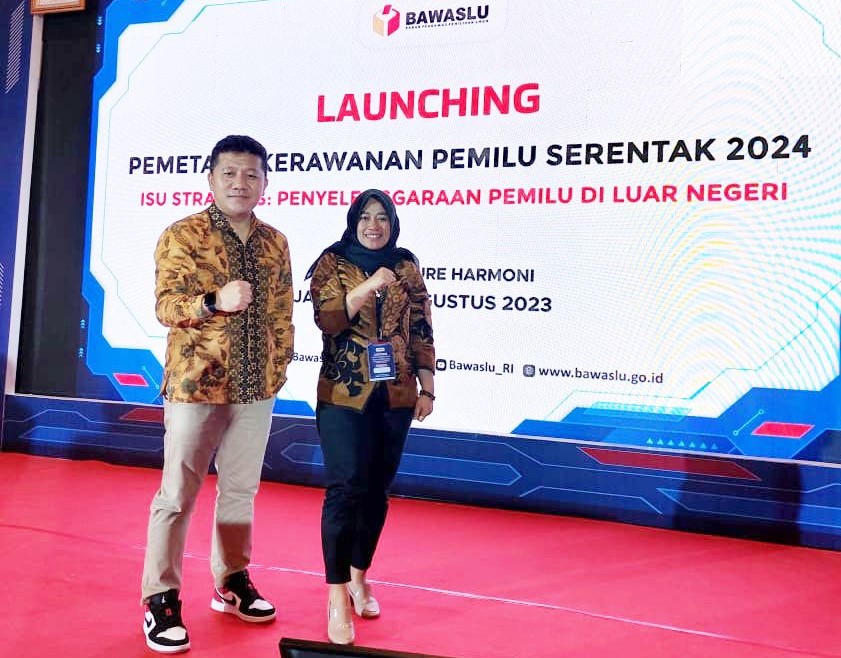 Bawaslu Sulut Ikuti Launching Pemetaan Kerawanan Pemilu dengan Isu Strategis Penyelenggara Pemilu di Luar Negeri
