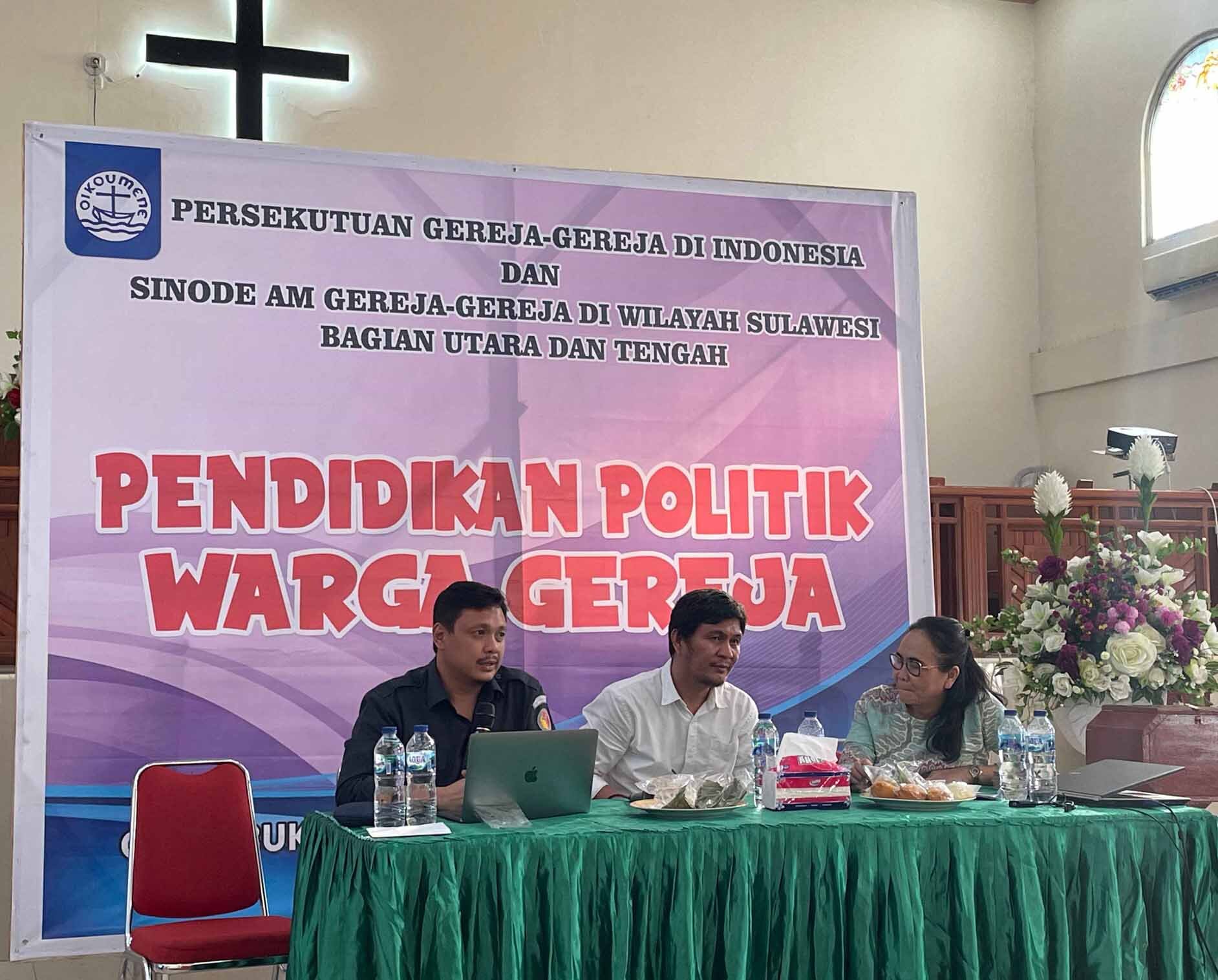 Kerja Pengawasan Pemilu adalah Kerja Kolaboratif!. Ardiles Mewoh mengajak Peran Serta Tokoh Agama dalam Mengawasi Tahapan Pemilu 2024