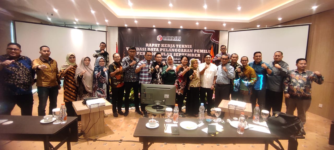 Bawaslu Sulut Laporkan Data Pelanggaran Pemilu Periode September 2023