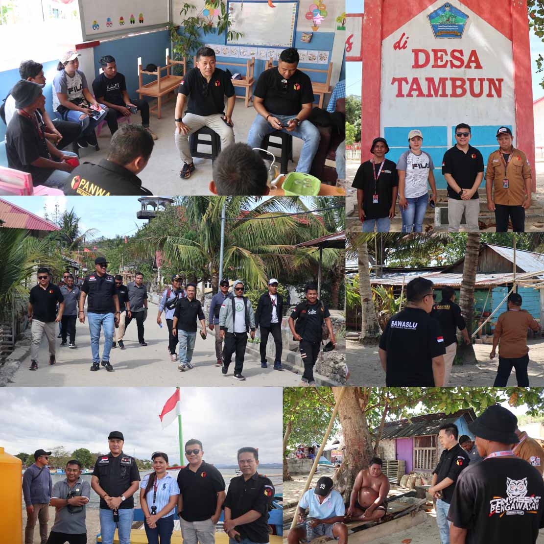 Pastikan Hak Pilih Warga, Bawaslu Sulut Gencar Lakukan Patroli Pengawasan