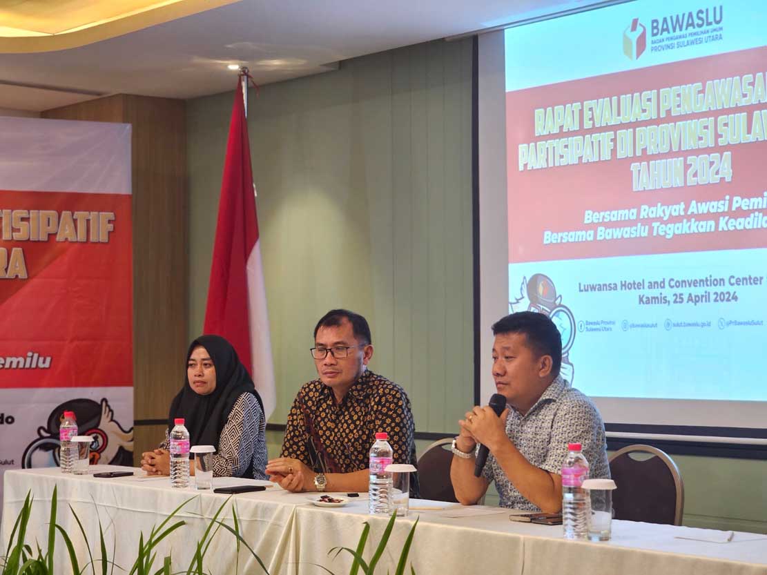 Bawaslu Sulut Gelar Evaluasi Pengawasan Pemilu Partisipatif Di Provinsi Sulawesi Utara