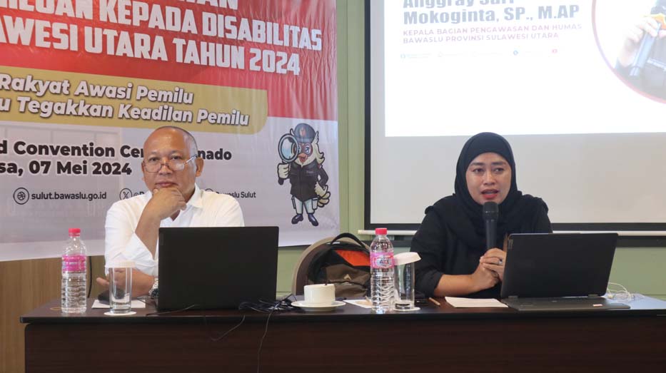 Wujudkan Pemilu Inklusif, Bawaslu Sulut Gelar Penguatan Kepemiluan Bagi Penyandang Disabilitas