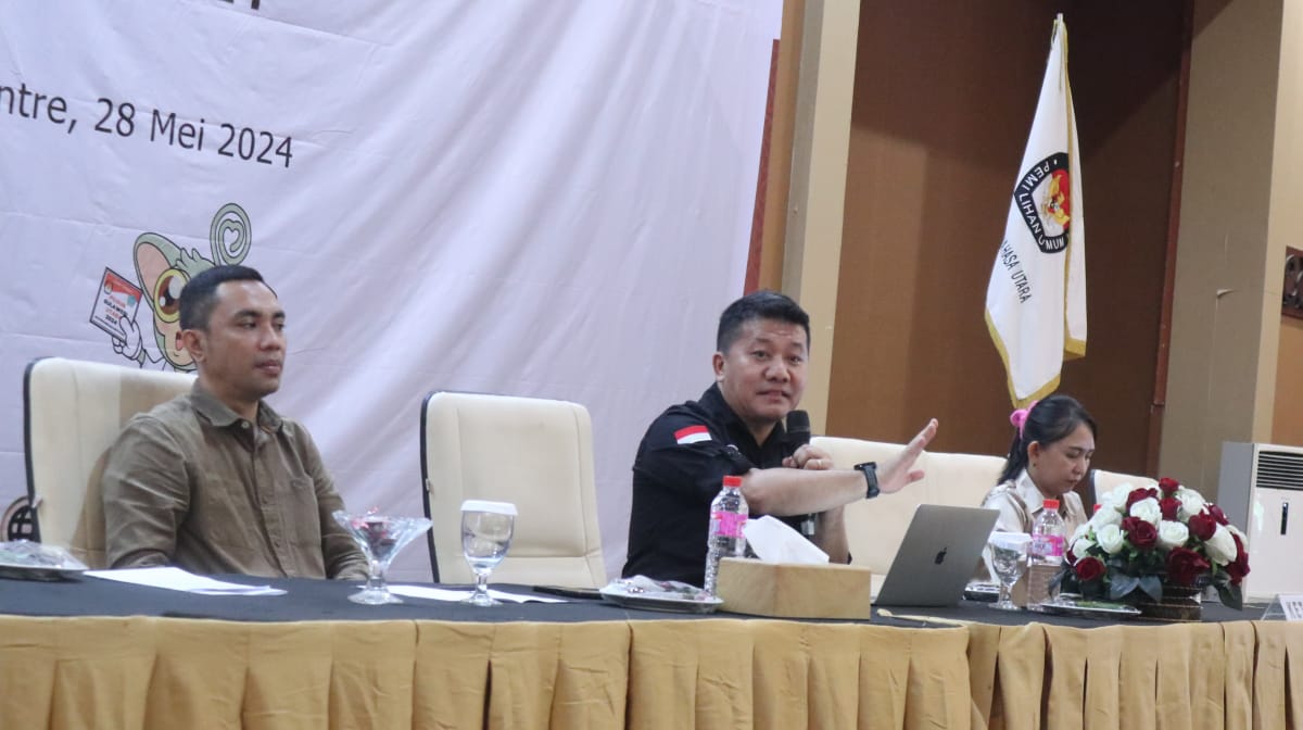 Hadiri Rakor KPU Minut, Linu Paparkan Identifikasi Kerawanan Penyusunan Data Pemilih