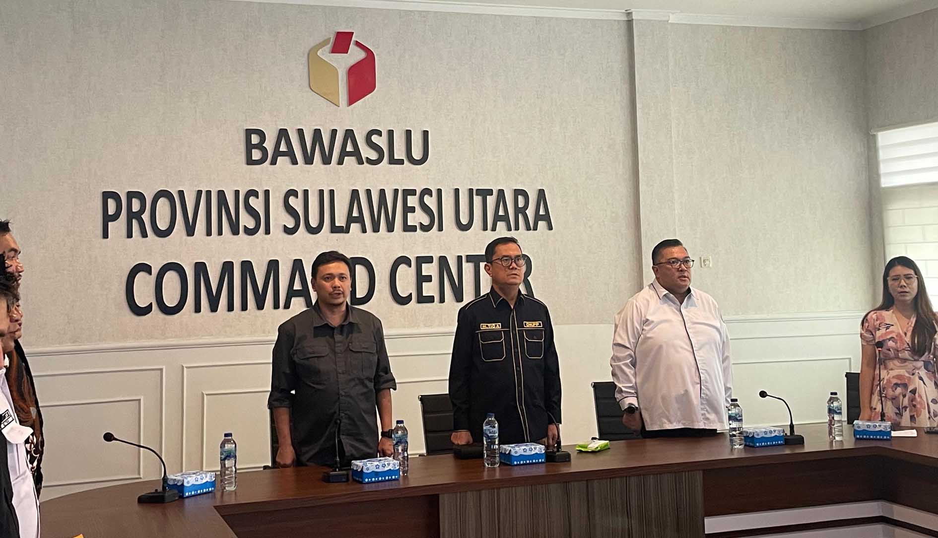 Hadirkan DKPP RI, Bawaslu Sulut Gelar Pembinaan SDM Pengawas Pemilu terkait Kode Etik dan Integritas Bagi Penyelenggara Pemilu