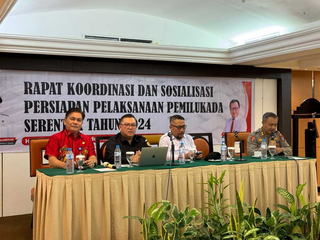 Jadi Narasumber Rakor dan Sosialisasi Pilkada oleh Kesbangpol, Sumampouw: Koordinasi dan Sinergitas Faktor Penentu Optimalnya Pelaksanaan Pilkada