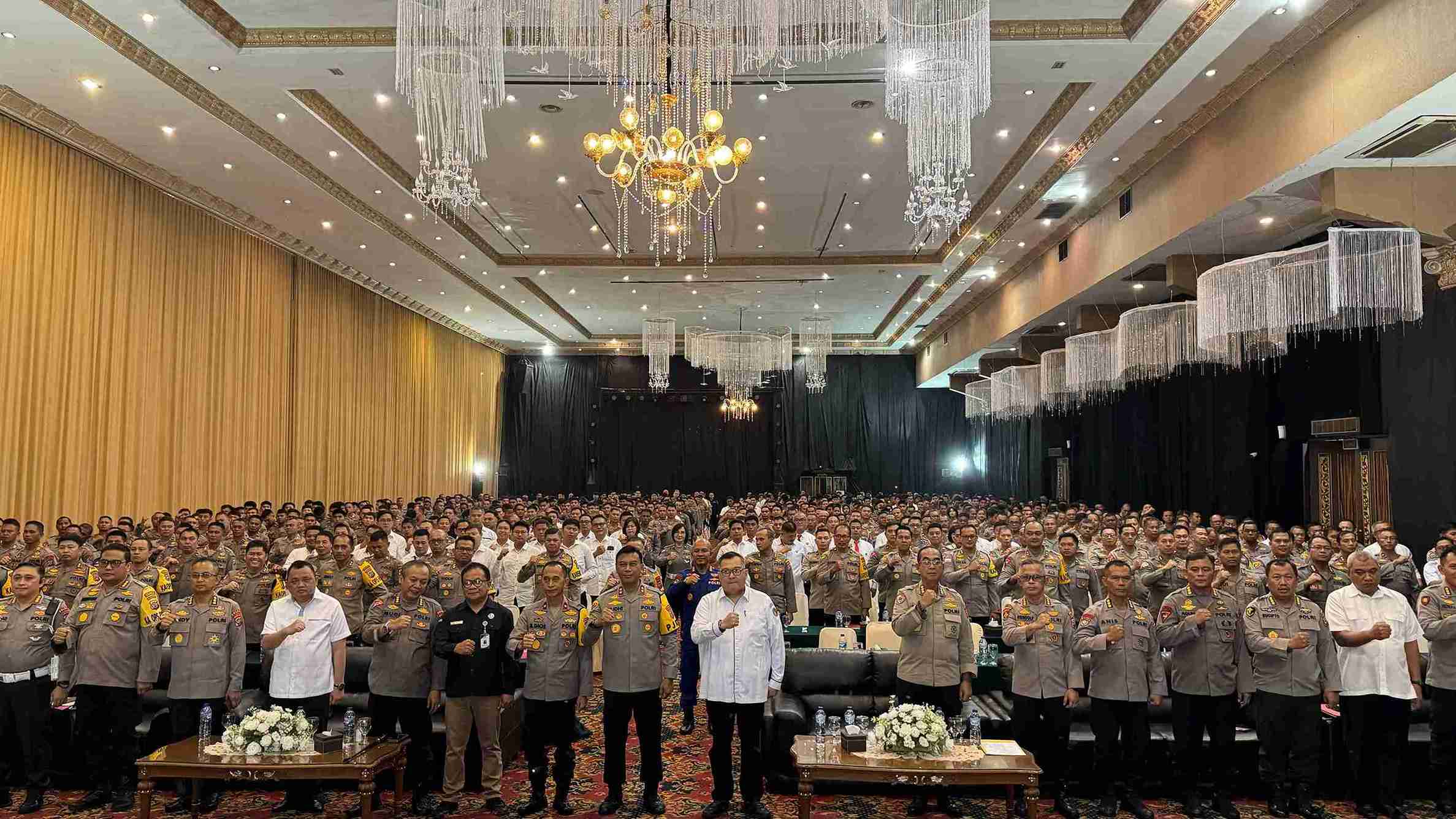 Bawaslu Sulut Jadi Narasumber Latihan Pra Operasi Mantap Praja Samrat Yang Digelar Polda Sulut