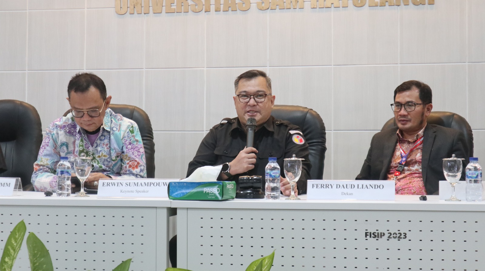 Beri Arahan Di Kegiatan Bawaslu Goes To Campus, Erwin: Kami Masih Yakin Mahasiswa Punya Integritas dan Idealisme!