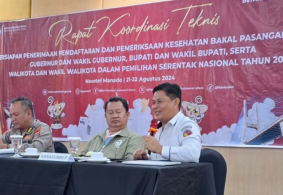 Jadi Narasumber Rakor KPU, Donny: Pastikan Semua Bakal Calon Mendapatkan Perlakuan Yang Sama!