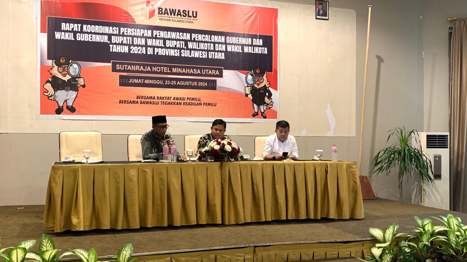 Bawaslu Sulut Gelar Rakor Persiapan Pengawasan Tahapan Pencalonan Pilkada Serentak 2024