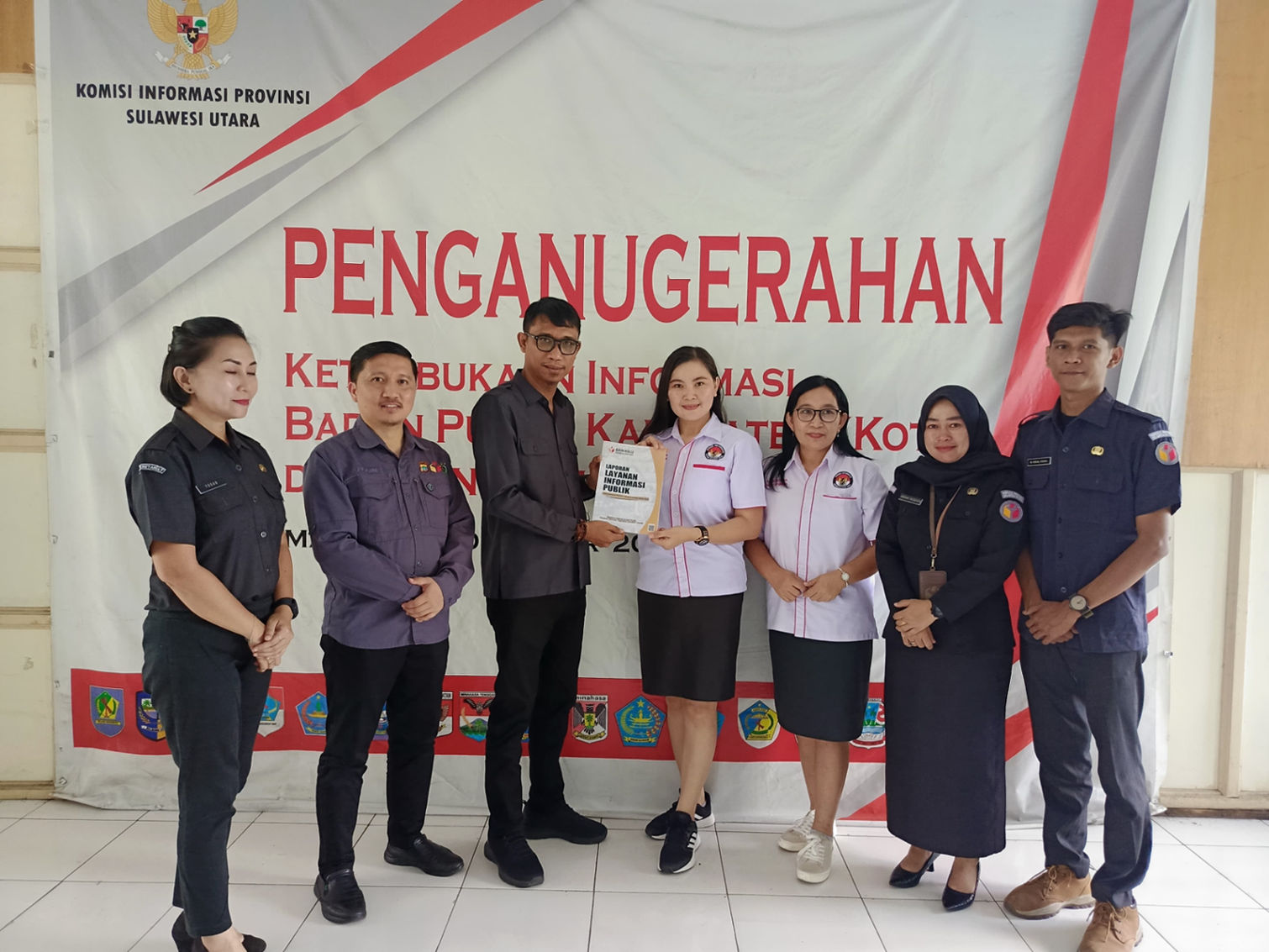 Bawaslu Sulut Gandeng Komisi Informasi Sulut untuk Keterbukaan Informasi Publik 