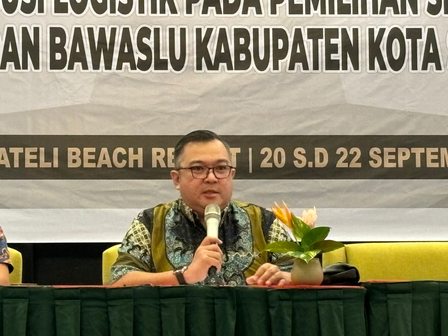 Gelar Rakor Pengawasan Logistik Bersama Stakeholder, Erwin Sebut Surat Suara Adalah Mahkota Pemilu