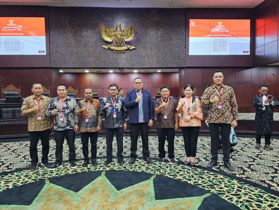 Bawaslu Sulut Hadiri Sidang Sengketa Hasil Pemilihan di Mahkamah Konstitusi