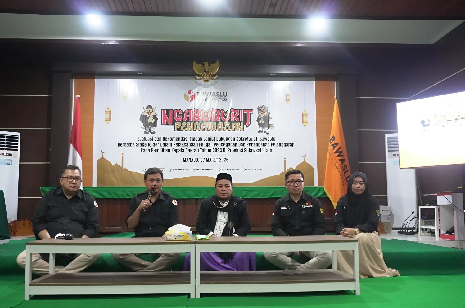 Bawaslu Provinsi Sulut Gelar Ngabuburit Pengawasan 