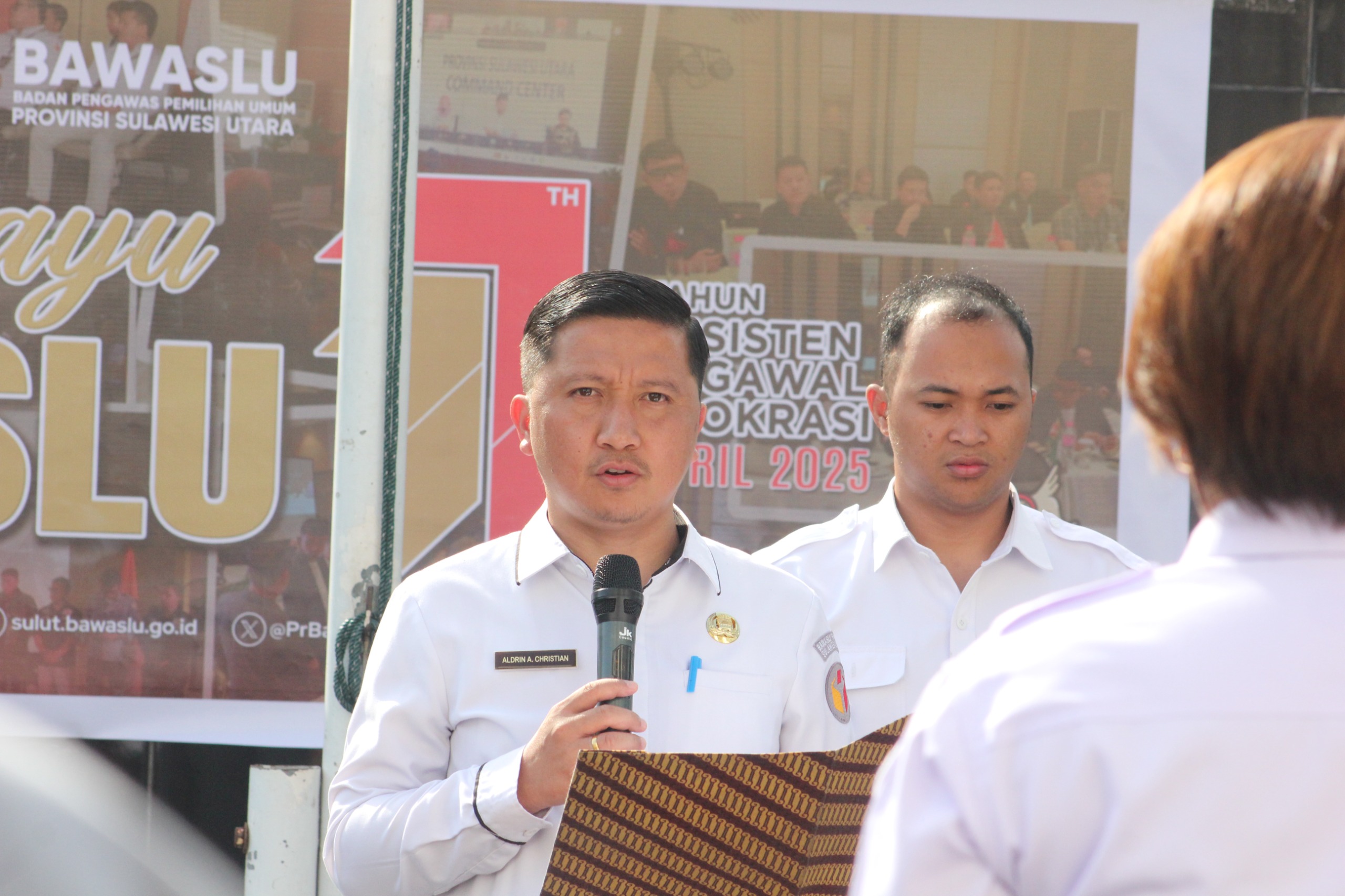 Bawaslu Sulut Gelar Upacara Peringatan Hut Bawaslu Ke 17 Tahun 