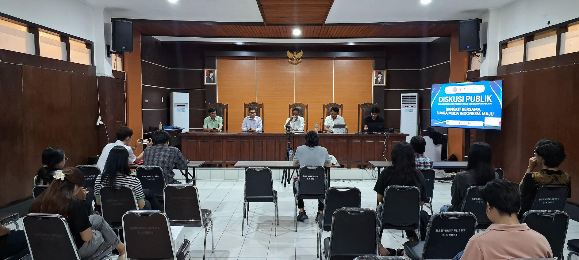 Peringati Harkitnas 2025, Bawaslu Sulut Topang Diskusi Publik: Bangkit Bersama, Suara Muda Untuk Indonesia Maju