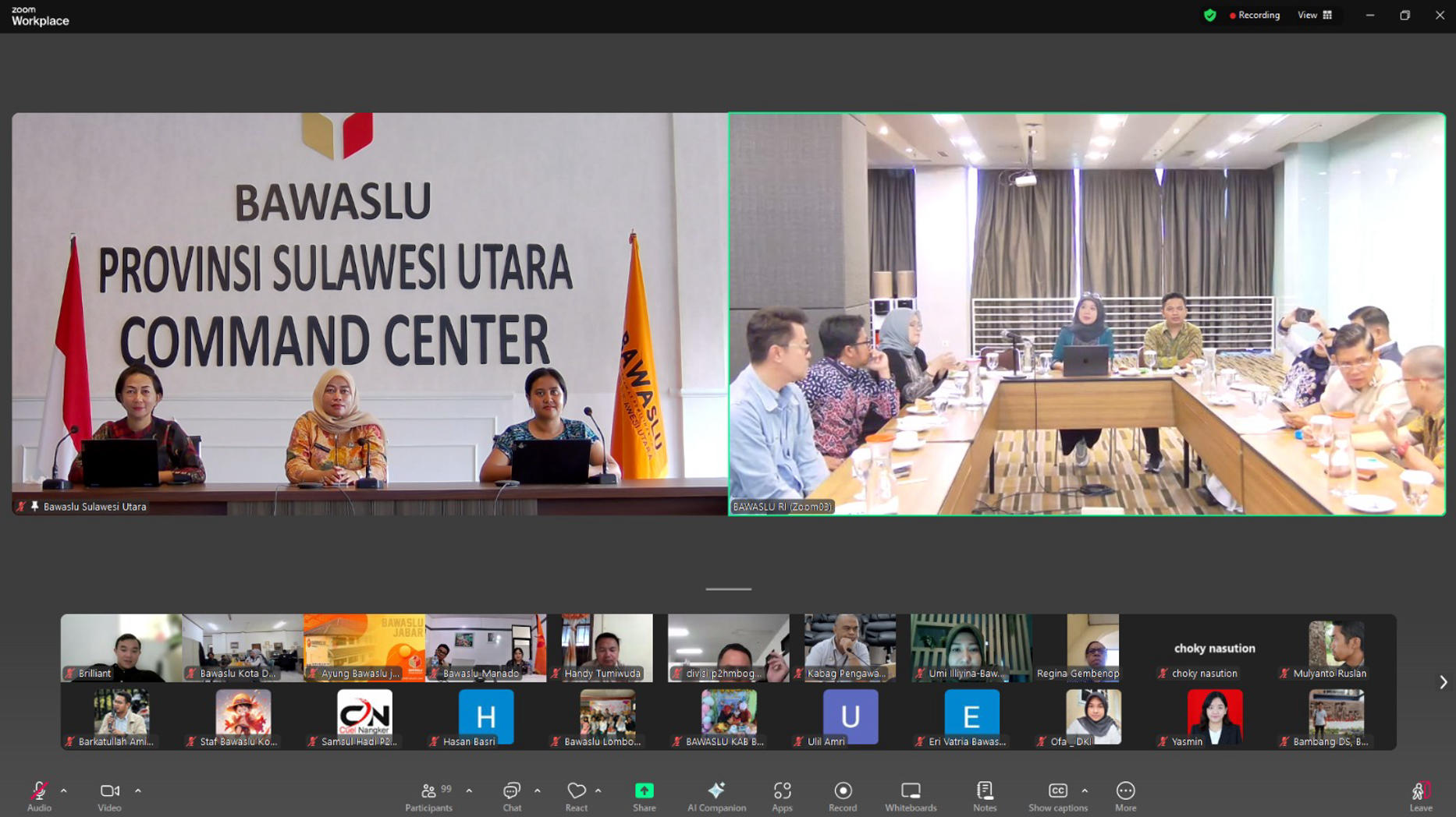 Bawaslu Sulut Ikuti Training of Trainers (TOT) Pendidikan Pengawas Partisipatif (P2P)