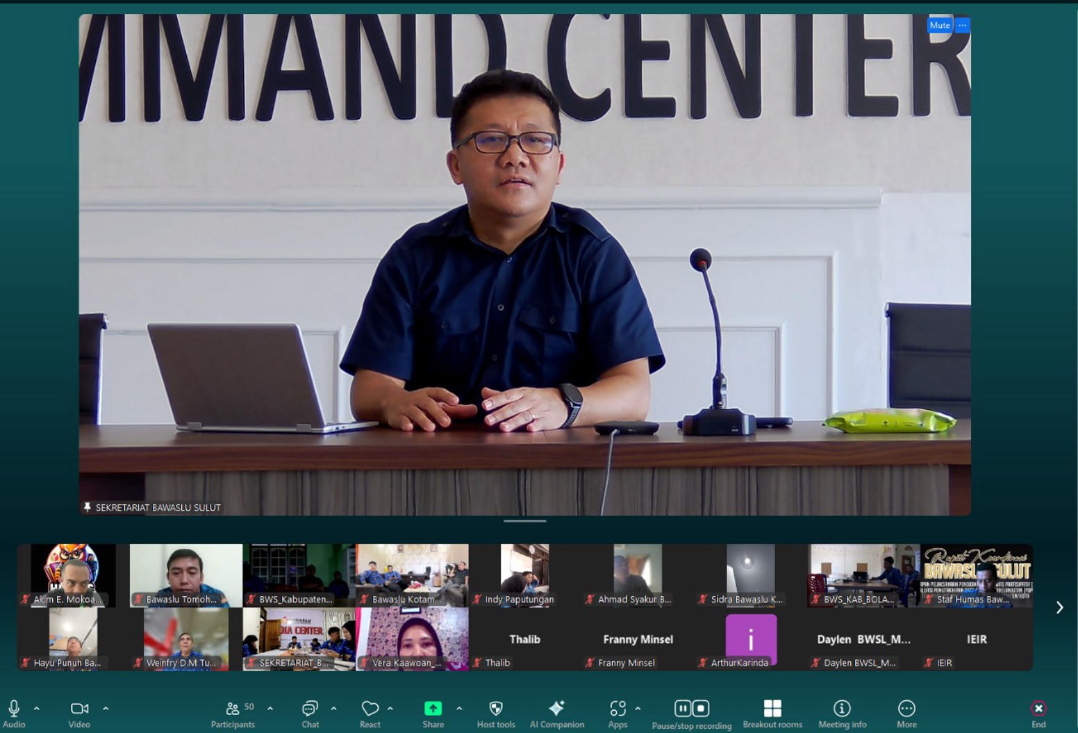 Gelar Rapat Koordinasi, Bawaslu Sulut Bahas Tiga Point Penting: Evaluasi Kehumasan, Pengawasan PDPB serta Persiapan Pendidikan Pengawas Partisipatif