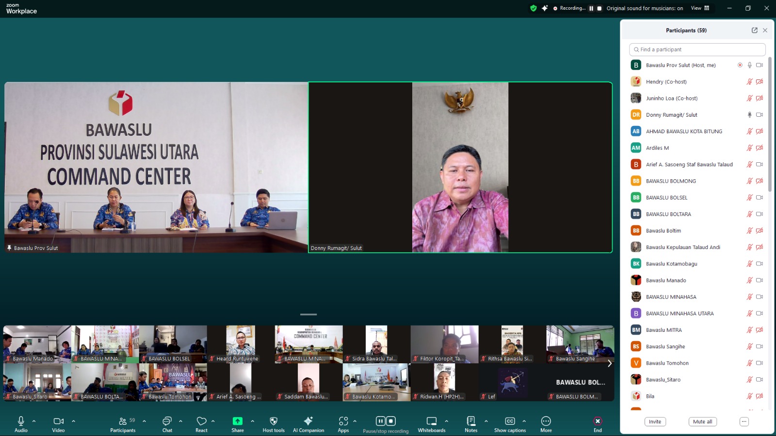 Sumber Foto: Humas Bawaslu Sulut